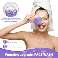 Paw Shaped Ice Roller for Face with Scrubber - Glowing Skin & Puffy Eyes